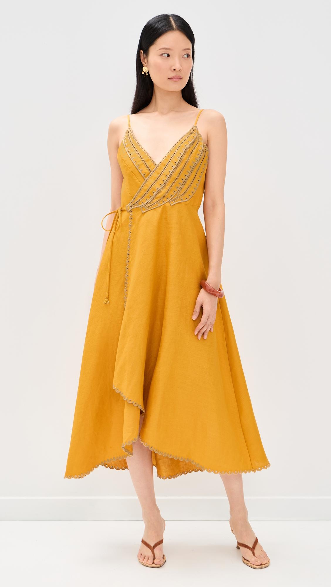 Bananas Maxi Wrap Dress by FARM RIO