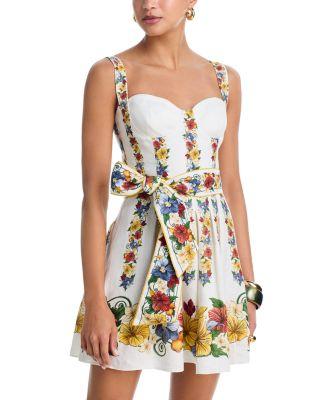 Belted Mini Dress by FARM RIO