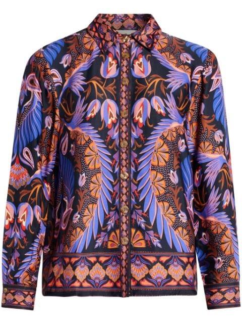 Black Heart Forest shirt by FARM RIO Black Heart Forest shirt by FARM RIO