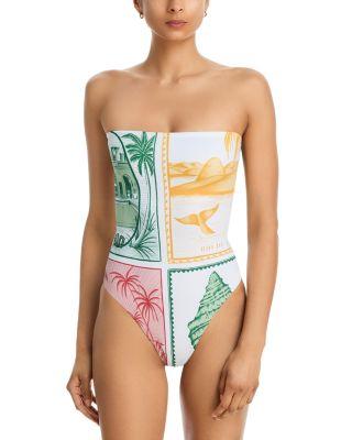 Brasil Vintage One Piece Swimsuit by FARM RIO