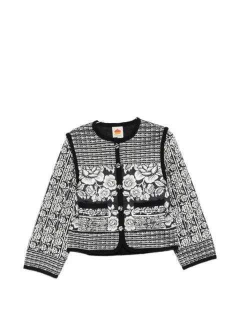 Cashews And Birds padded jacket by FARM RIO