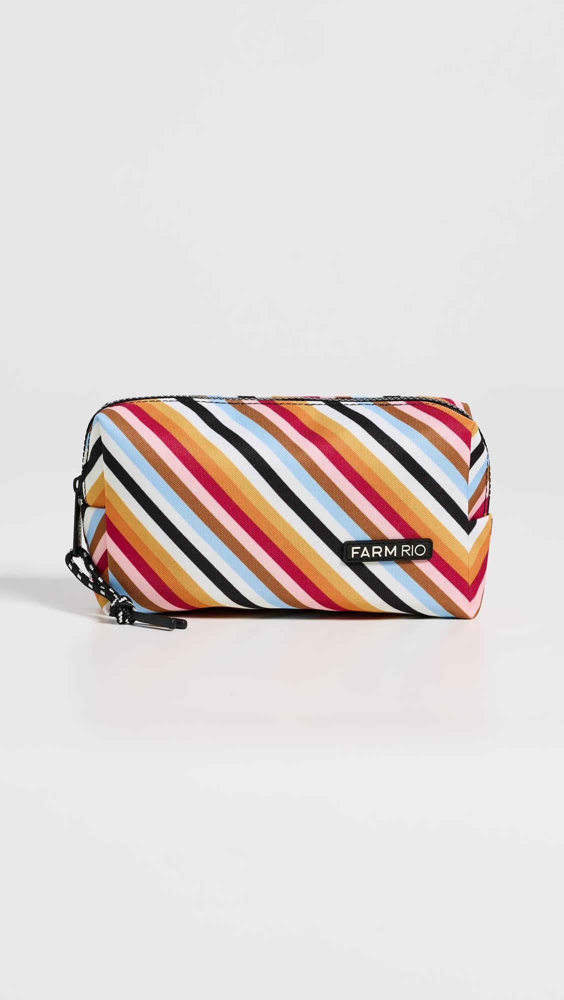 Colorful Stripe Small Pouch by FARM RIO