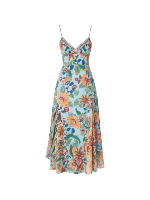 Delhi floral sleeveless maxi dress by FARM RIO