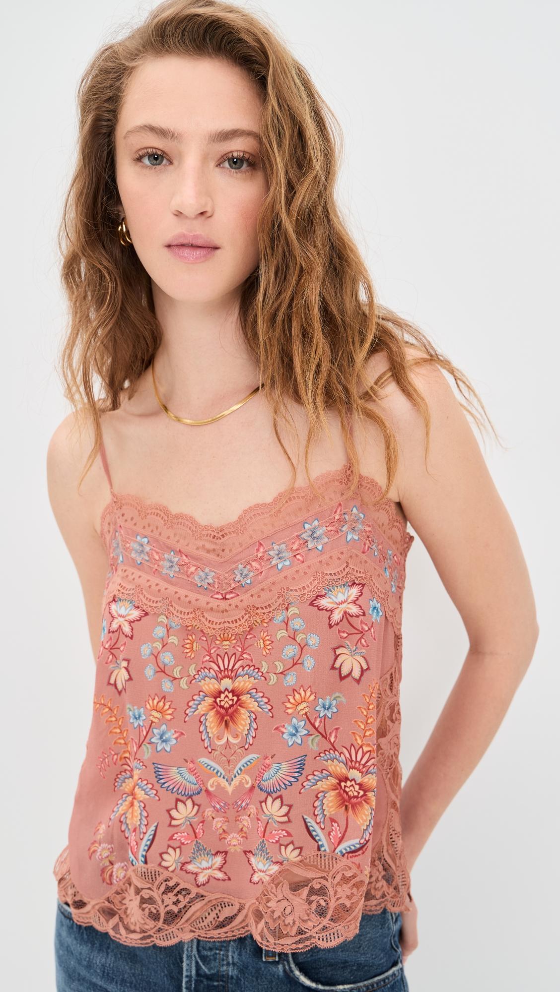 Enchance Mocha Blouse by FARM RIO