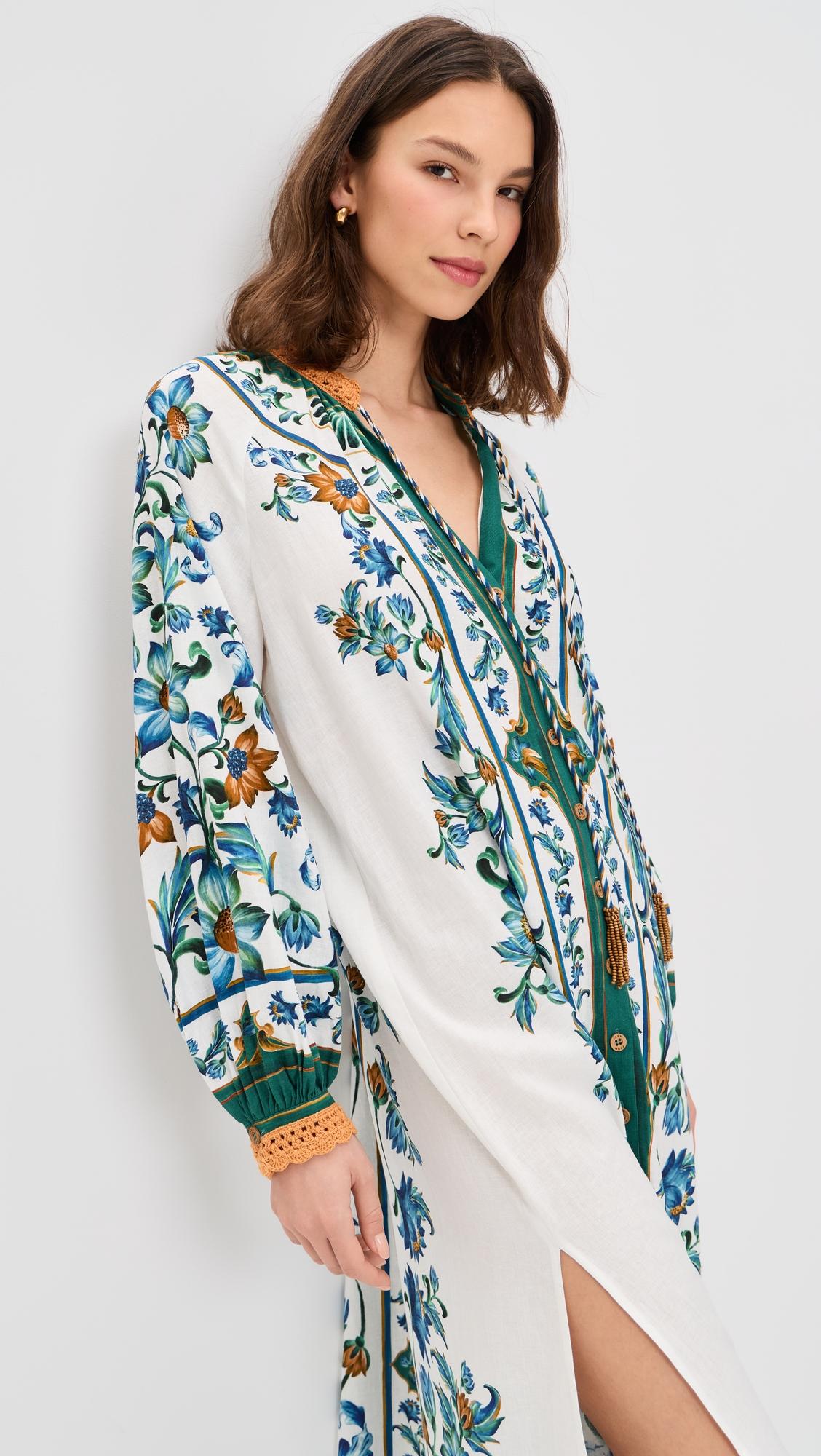 Flora Tile Maxi Dress by FARM RIO