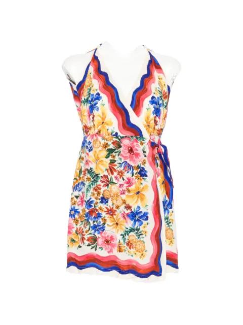 Floraline V-neck wrap mini dress by FARM RIO