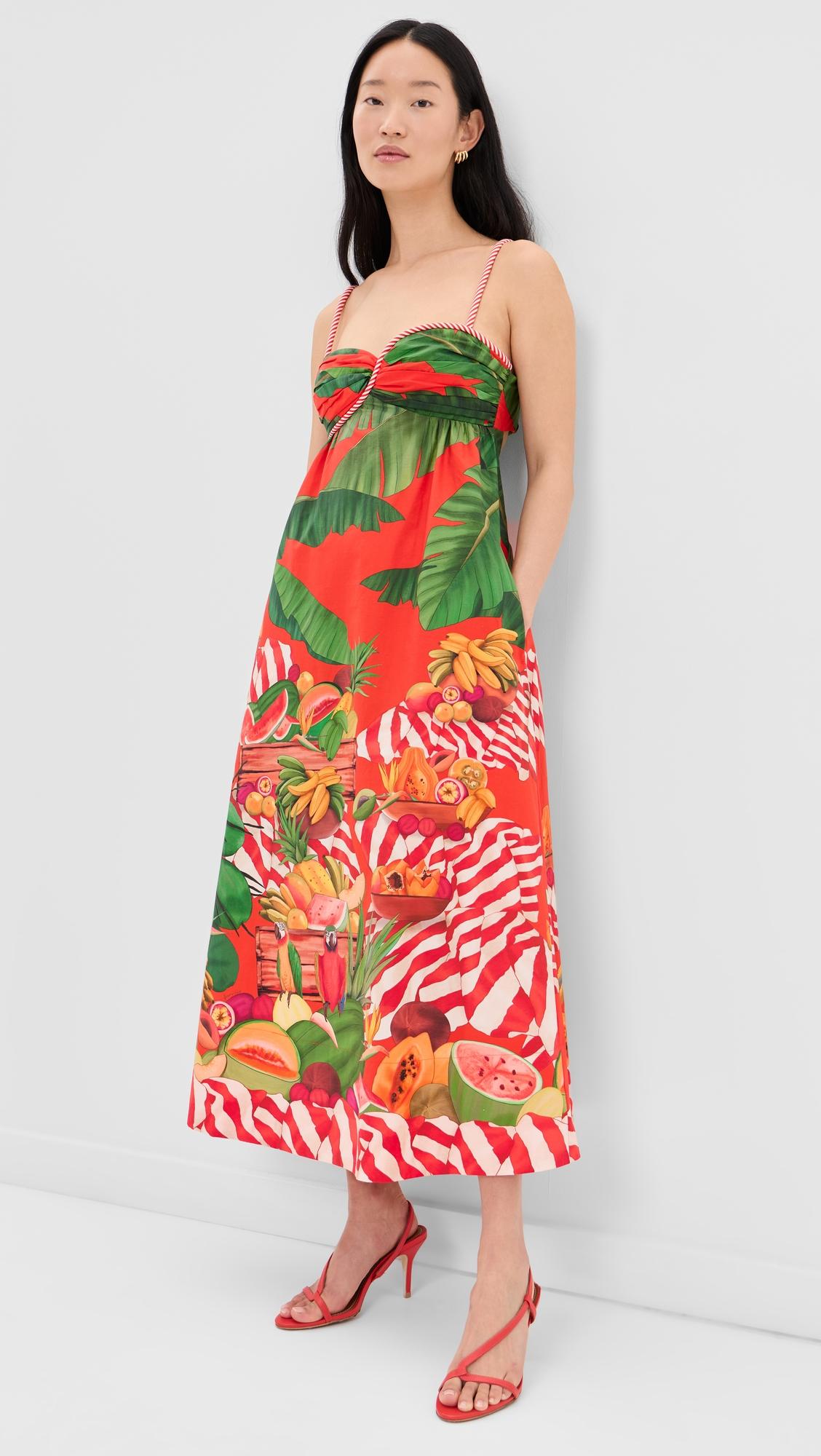 Fruit Trolley Maxi Dress by FARM RIO