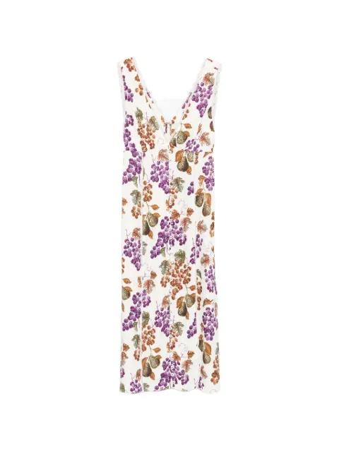 Grape Garden sleeveless midi dress by FARM RIO