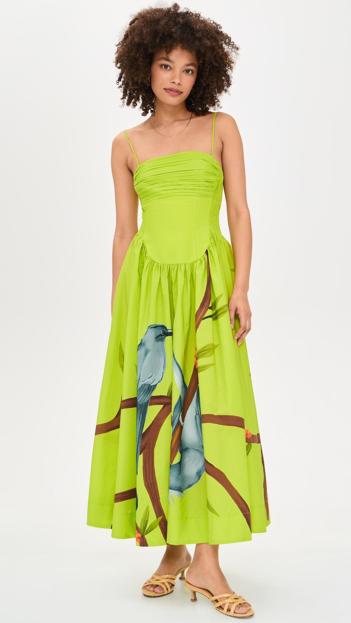 Green Maxi Dress by FARM RIO
