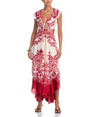 Guanacaste Sand Cutout Dress by FARM RIO