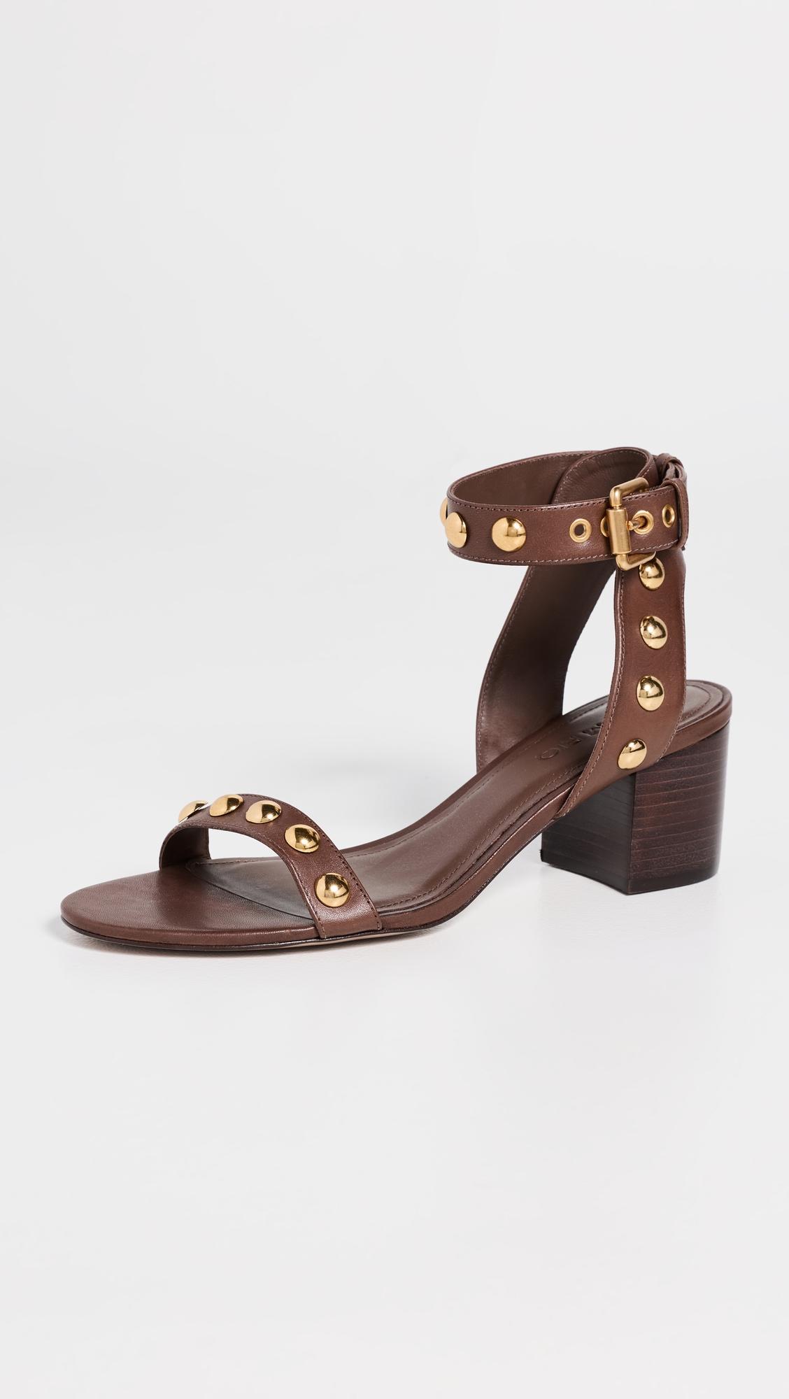 Leather Block Sandals by FARM RIO