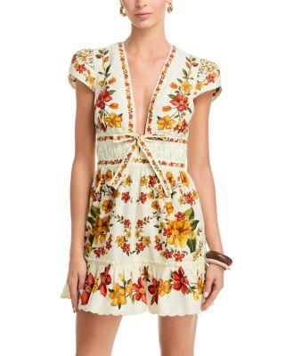 Lemon Bouquet Dress by FARM RIO