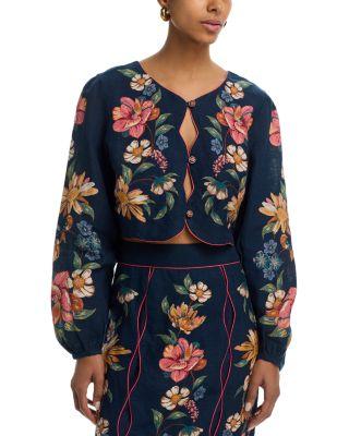 Maira Floral Top by FARM RIO