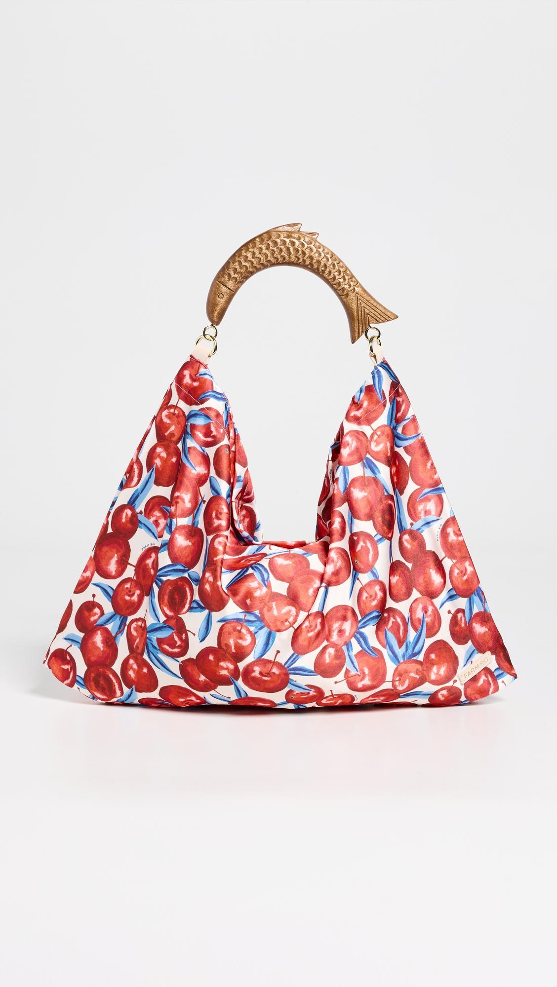 Mini Cherry Scarf Bag by FARM RIO