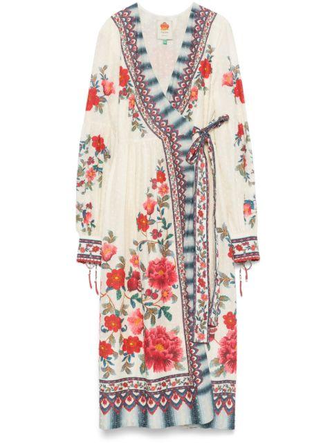 Mosaic Garden midi dress by FARM RIO