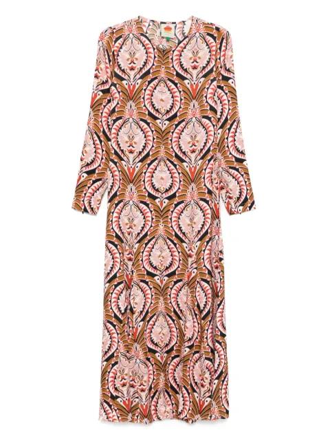 Pineapple Jewelry midi dress by FARM RIO