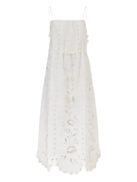 Richelieu floral-embroidered maxi dress by FARM RIO