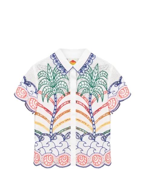 Richlieu tropical-print shirt by FARM RIO