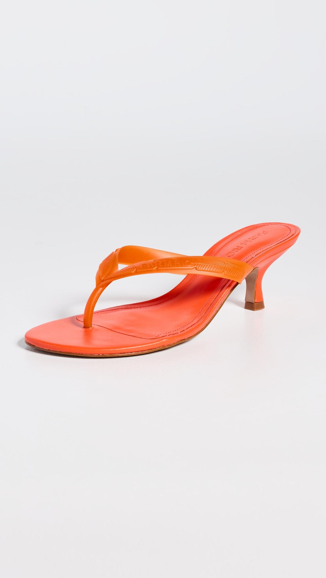 Rob Heel Sandals by FARM RIO