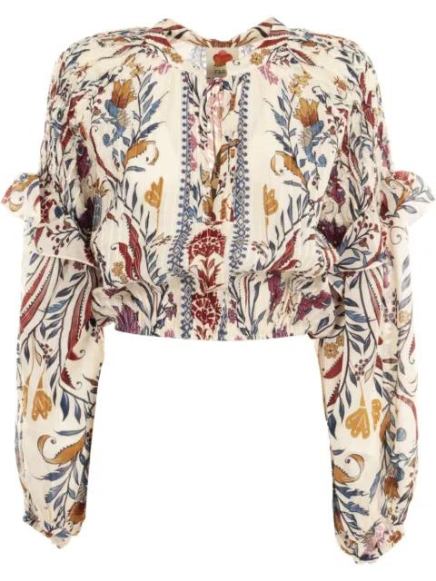 Romantic Lightness blouse by FARM RIO