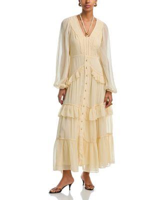 Ruffle Maxi Dress by FARM RIO