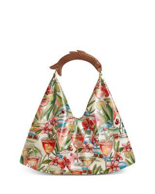 Satin Scarf Medium Bag by FARM RIO