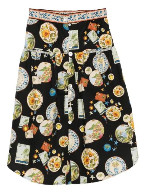 Trip Souvenir skirt by FARM RIO