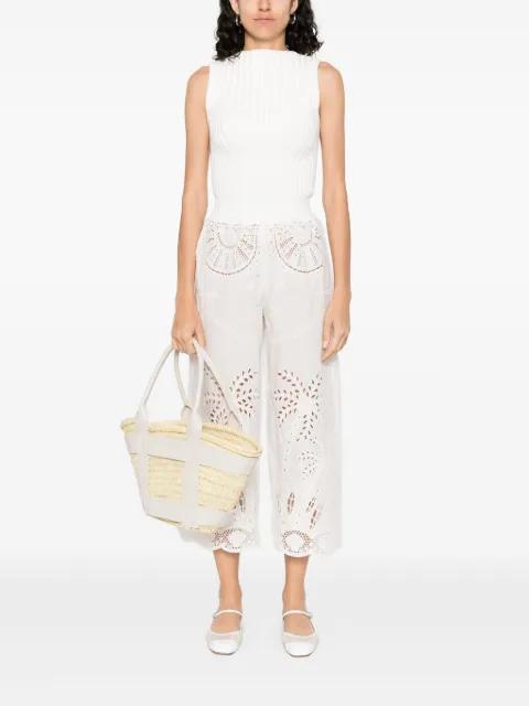 cotton trousers by FARM RIO