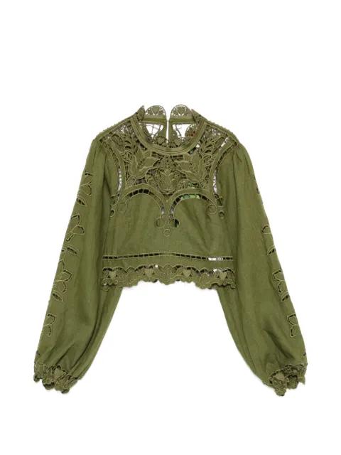 cut-out blouse by FARM RIO