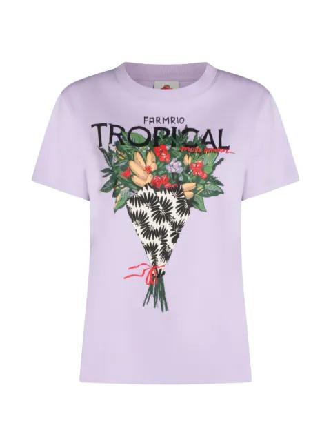 floral print T-shirt by FARM RIO