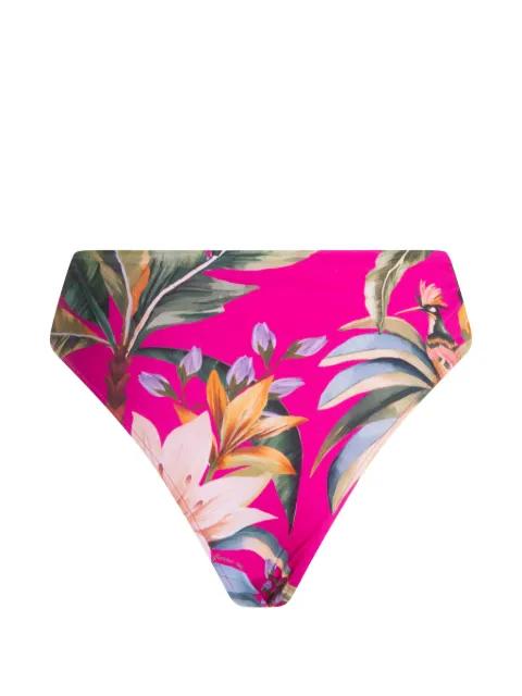 floral-print bikini bottoms by FARM RIO