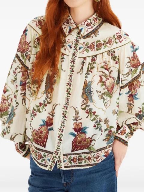 floral print blouse by FARM RIO