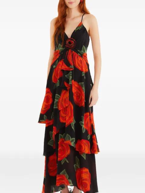 floral-print layered dress by FARM RIO