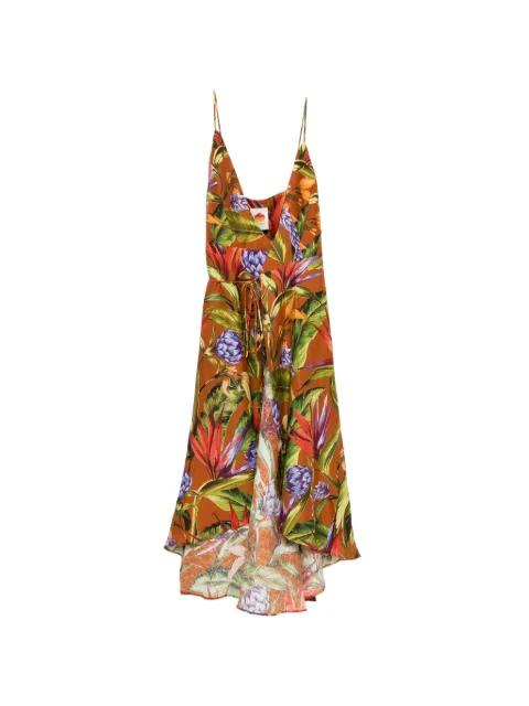 floral-print midi dress by FARM RIO