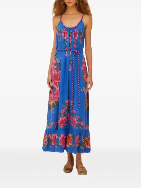 floral-print ruffled maxi dress by FARM RIO