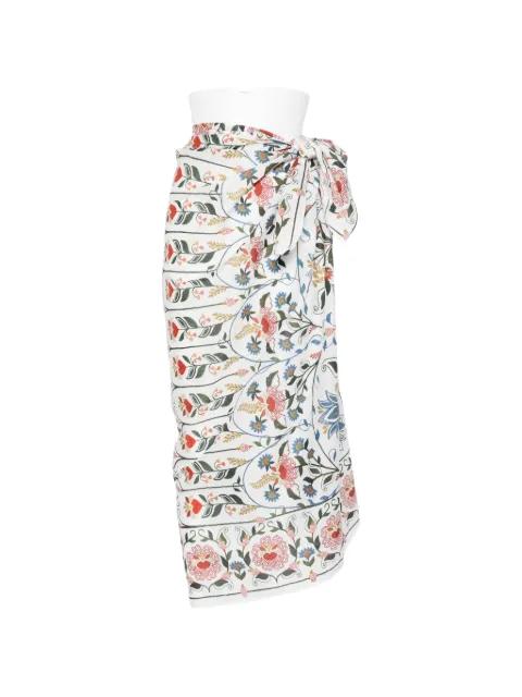 floral-print sarong by FARM RIO