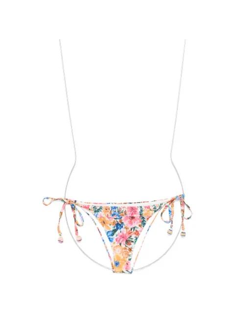 floral-print tie-side bikini bottom by FARM RIO