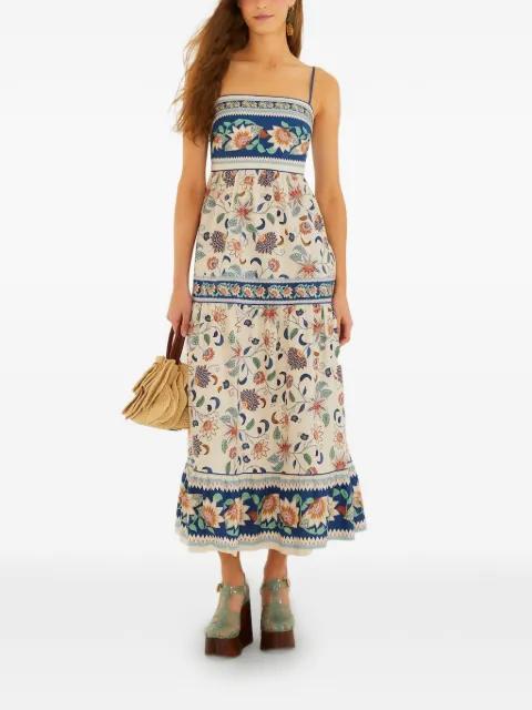 floral tapestry madi dress by FARM RIO