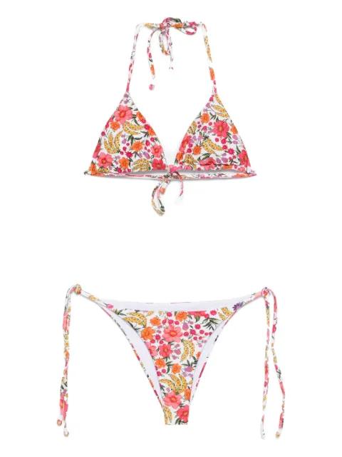 floral triangle bikini by FARM RIO