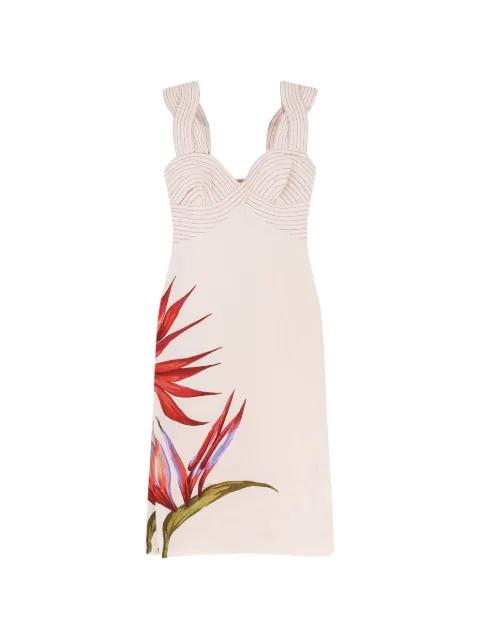 floral twisted strap dress by FARM RIO