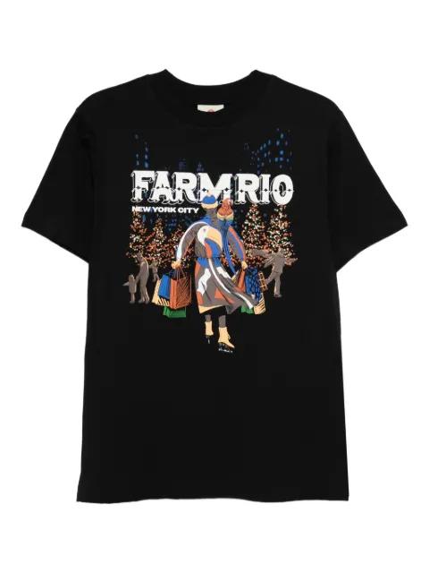 graphic-print T-shirt by FARM RIO