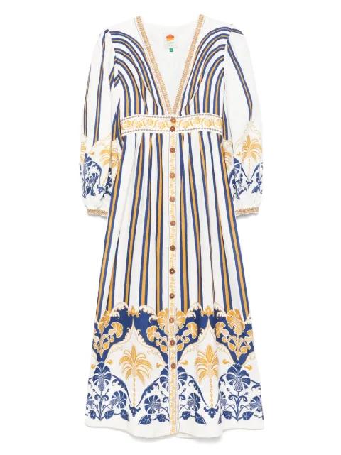 graphic-print maxi dress by FARM RIO