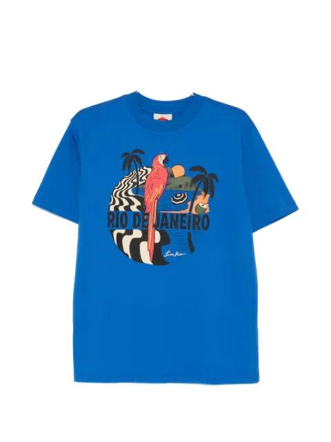parrot-graphic T-shirt by FARM RIO