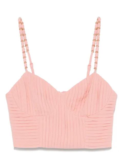 plissé-effect tank top by FARM RIO