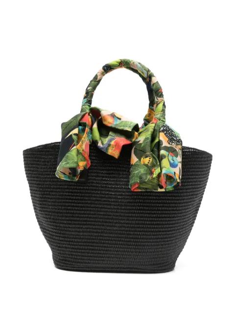 printed handle tote bag by FARM RIO