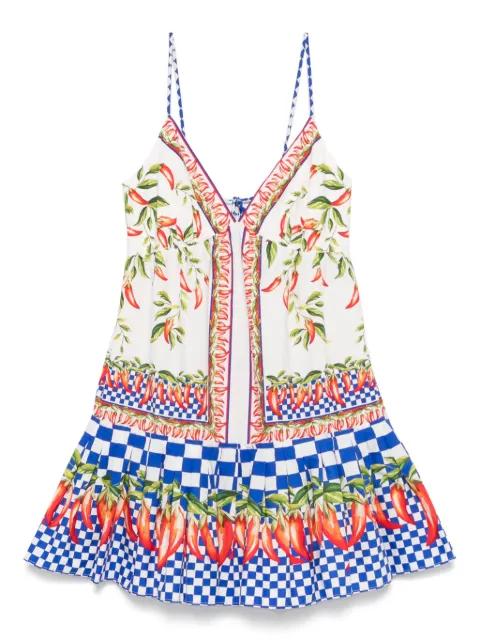 printed mini dress by FARM RIO
