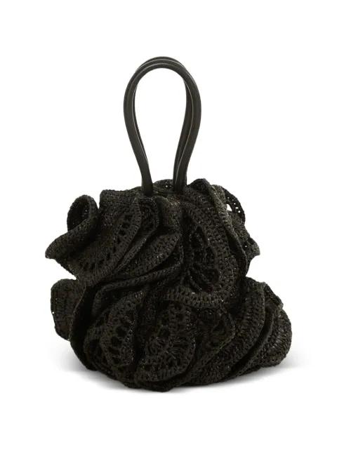 raffia flower tote bag by FARM RIO