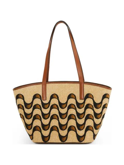 raffia print tote bag by FARM RIO