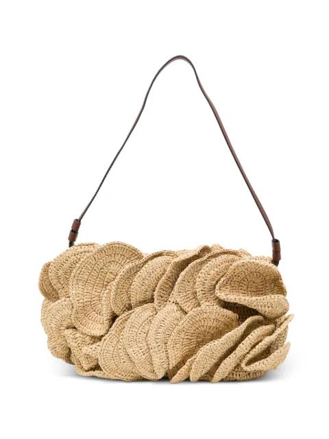 raffia shoulder bag by FARM RIO