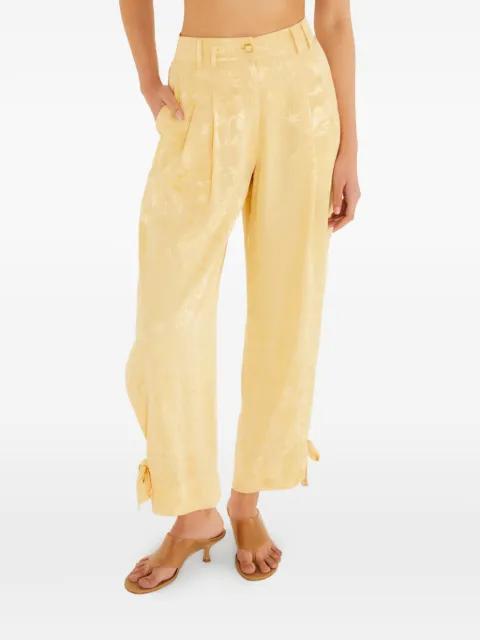 tie-leg printed trousers by FARM RIO